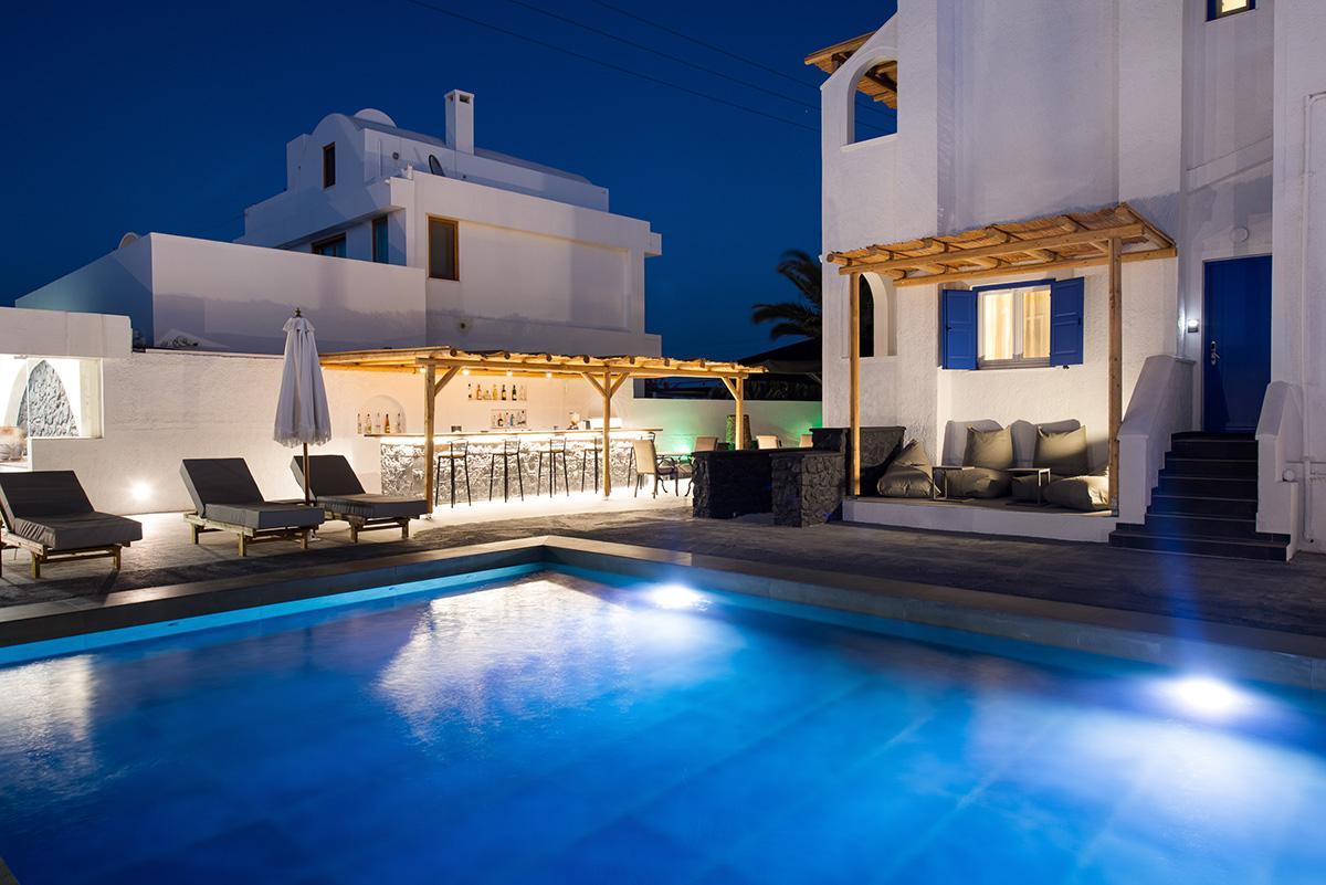 The Noverian Bios Santorini Boutique Hotel Fira Exteriér fotografie