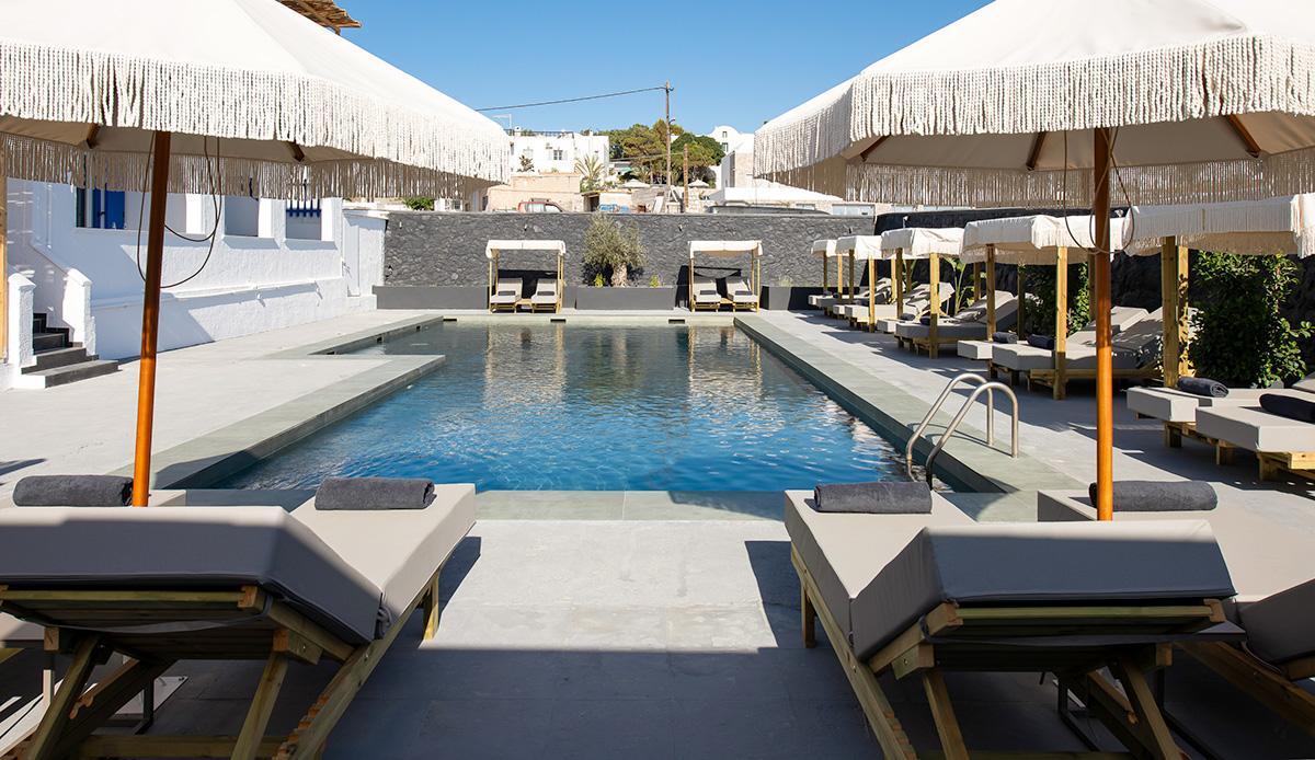 The Noverian Bios Santorini Boutique Hotel Fira  Exteriér fotografie