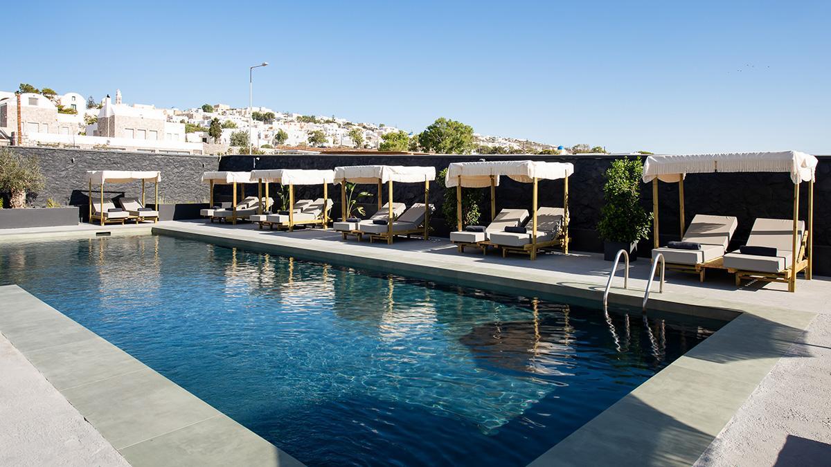The Noverian Bios Santorini Boutique Hotel Fira  Exteriér fotografie