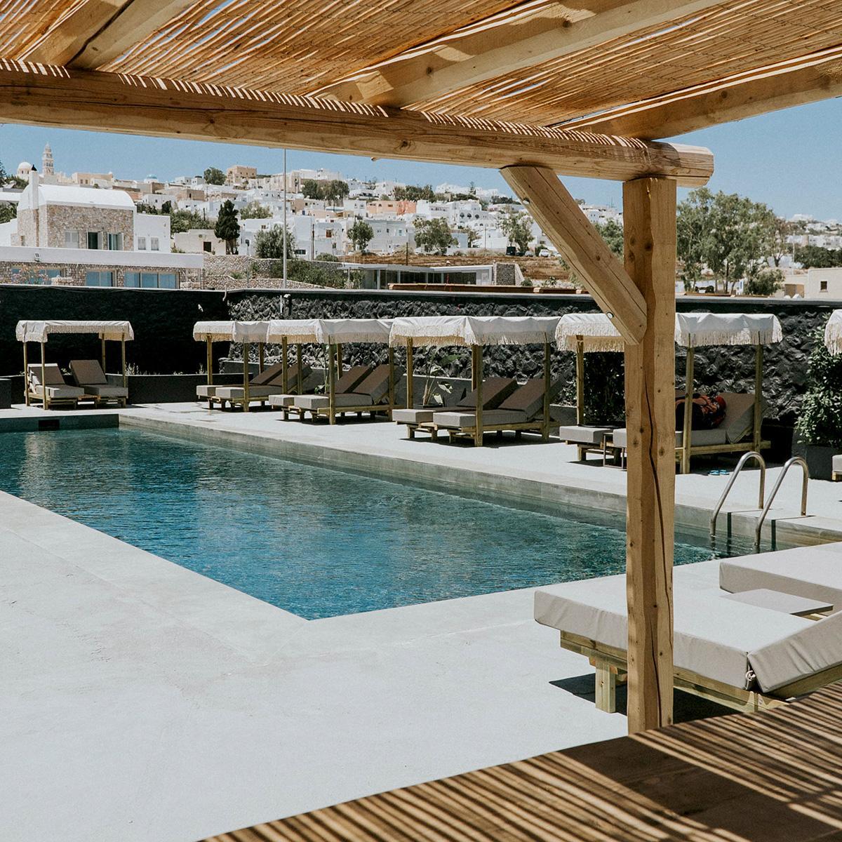 The Noverian Bios Santorini Boutique Hotel Fira  Exteriér fotografie