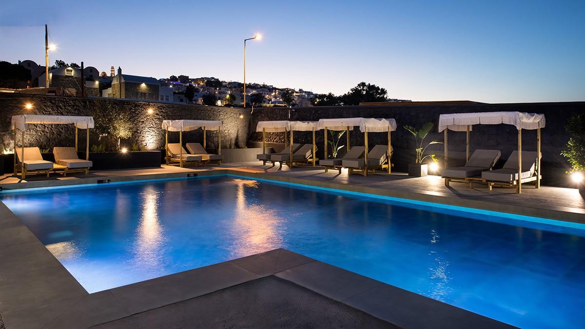 The Noverian Bios Santorini Boutique Hotel Fira  Exteriér fotografie