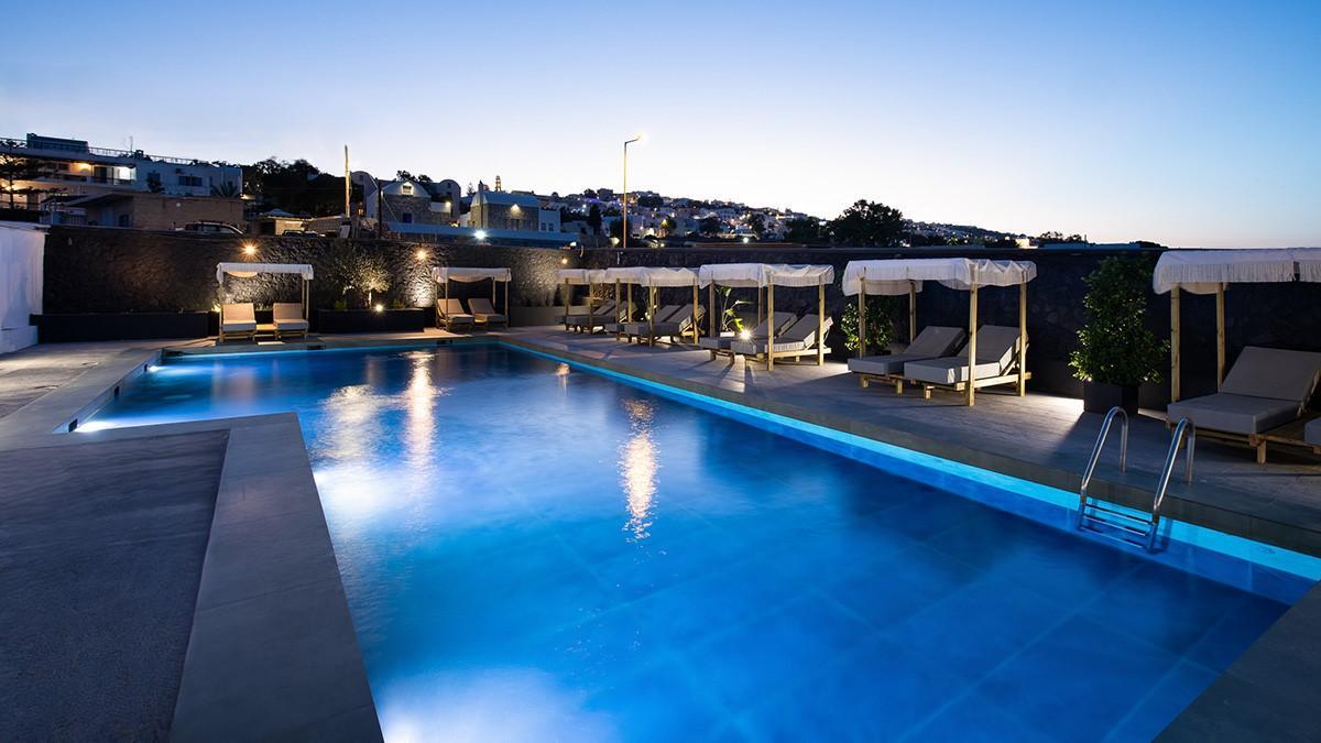 The Noverian Bios Santorini Boutique Hotel Fira  Exteriér fotografie